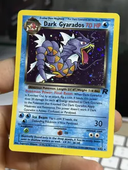 Dark Gyarados 8/82 Team Rocket 2000 Holo Rare WOTC Pokemon Card TCG - Image 4