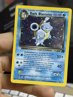Dark Blastoise 3/82 Team Rocket 2000 Holo Rare WOTC Pokemon Card TCG - Image 4