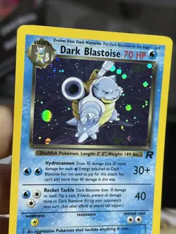 Dark Blastoise 3/82 Team Rocket 2000 Holo Rare WOTC Pokemon Card TCG - Image 5