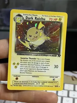 #2 Dark Raichu 83/82 Team Rocket 2000 Holo Secret Rare WOTC Pokemon Card TCG - Image 3