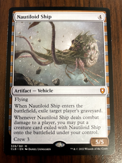 MTG - Nautiloid Ship 328 - Commander Legends: Battle for Baldur's Gate CLB - NM - Image 1