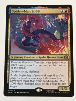 MTG Universes Beyond: Spider-man Spider-Man 2099 0150 NM Rare - Image 1