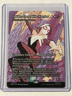 Spider-Gwen, Web-Warrior - (Borderless) Marvel Regular - Image 1