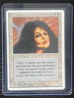 Magic MTG Italian Revised Reverse Damage Artist Proof Near Mint - Only 50 Exist! - Image 3