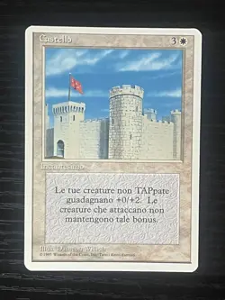 Magic MTG Italian Revised Castle Artist Proof Near Mint - Only 50 Exist! - Image 1