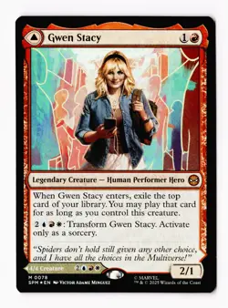 Gwen Stacy (Foil) 0078 (M) MTG Marvel's Spider-Man (SPM) - Image 1