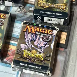 year 2000-2002 lot Magic The Gathering, Onslaught Decks, Sliver Shivers, Odyssey - Image 3