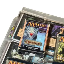 year 2000-2002 lot Magic The Gathering, Onslaught Decks, Sliver Shivers, Odyssey - Image 4