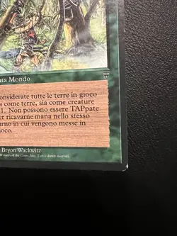“ITALIAN” Magic the Gathering In Living Plane Legends LP - Image 4