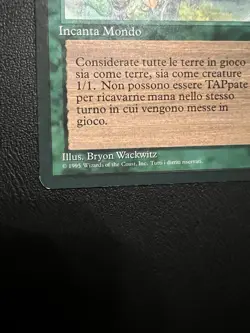 “ITALIAN” Magic the Gathering In Living Plane Legends LP - Image 5