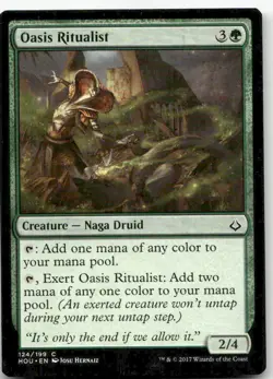 Oasis Ritualist, Hour of Devastation #124 MTG - Image 1