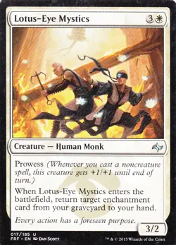 Lotus-Eye Mystics Fate Reforged MTG Magic the Gathering x1 - Image 1