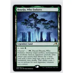 MTG Boseiju, Who Endures Kamigawa: Neon Dynasty Regular - Image 1