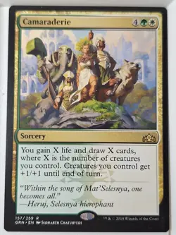 Camaraderie - Guilds of Ravnica - Magic the Gathering MTG Nice! - Image 1