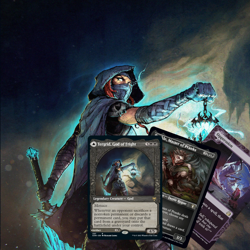 -CUSTOM EDH/COMMANDER DECK- Tergrid God of Fright - Discarded Sacrifice! - Image 1