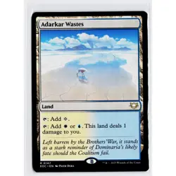 MTG Adarkar Wastes (EOC) 147 - Image 1