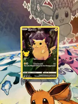 Pokemon TCG Pikachu 005/025 Celebrations Card Ultra Rare Holo LP/ MP - Image 1