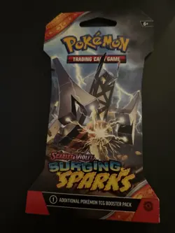 VERY HEAVY - 31.60g - Pokemon Surging Sparks Sleeved Booster Pack - SEALED! - Image 2
