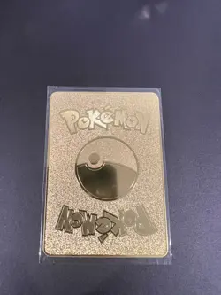 pokemon metal card vmax gx ex original Louis Vuitton gold game collection - Image 2