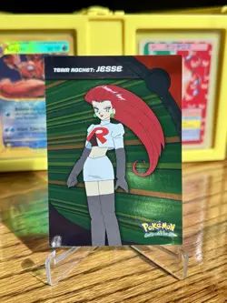 Pokemon Jesse (Jessie) FOIL HV2 2000 Topps Blue Logo NM Near Mint - Image 1