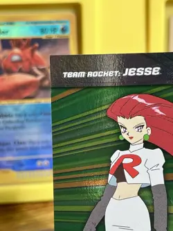 Pokemon Jesse (Jessie) FOIL HV2 2000 Topps Blue Logo NM Near Mint - Image 4