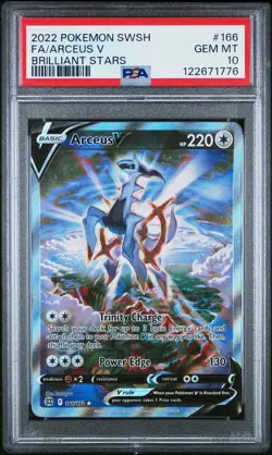 PSA 10 - Arceus V 166/172 Alt Art SWSH Brilliant Stars - Pokemon - Image 1