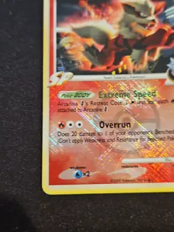 Pokemon Arcanine G 15/147 Supreme Victors Reverse Holo League Promo Crosshatch - Image 4