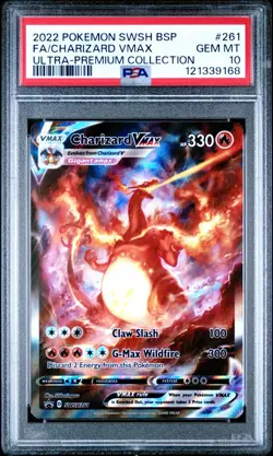 PSA 10 Charizard VMAX SWSH261 Ultra-Premium Collection Pokemon - Image 1