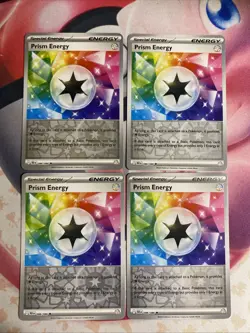 Pokemon TCG Playset- 4x Prism Energy (Reverse Holo) - 086/086 - Near Mint - Image 1