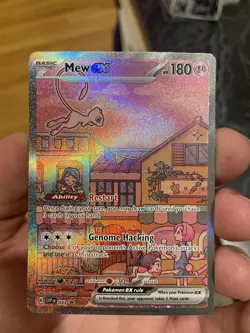 Mew ex 053/ Mewtwo 052 - Pokemon Scarlet Violet 151 UPC Black Star Promo - Image 4