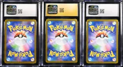 CGC 10*3 Axew evolutionary Pokemon 2025 Japanese Black Bolt 150 151 152/086 - Image 2