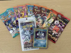 11x Pokemon Booster Packs -JP, Kor, & Chi - Mixed Sets - Sealed TCG Packs - Poli - Image 1