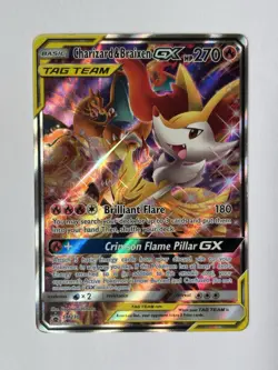 Charizard & Braixen GX SM230 Holo Pokemon Promo - Image 1