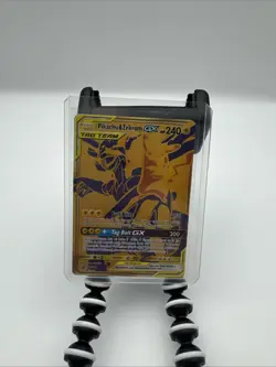 Pikachu & Zekrom GX PROMO SM248 SM Holo Pokemon TCG MINT - Image 1
