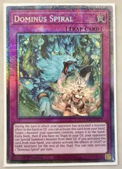 Dominus Spiral 1st Edition Starlight Rare DOOD-EN079 Yu-Gi-Oh! - Image 1