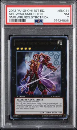 2012 1ST ED #EN041 SHADOW OF THE SIX SAMURAI - SHIEN PSA 7 - Image 1