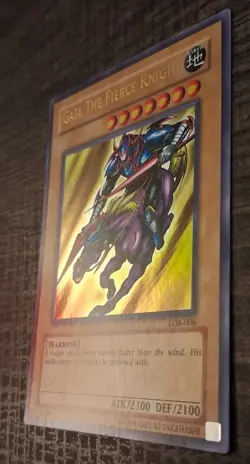 Gaia The Fierce Knight 25th Anniversary LOB Ultra Rare - NM - Image 3