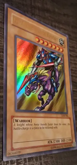 Gaia The Fierce Knight 25th Anniversary LOB Ultra Rare - NM - Image 4