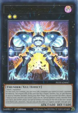 Yugioh! Gigantic Spright - POTE-EN047 - Ultra Rare - 1st Edition Near Mint, Engl - Image 1
