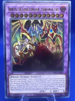 🔥YuGiOh Armityle the Chaos Phantasm - Phantom of Fury PHRA-EN035 ULTRA RARE - Image 1