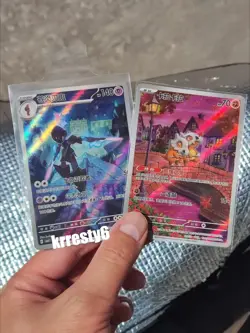 Pokemon S-Chinese 2 Exclusive Card Cubone & Ceruledge Gem Pack VOL.3 Holo Art NM - Image 1