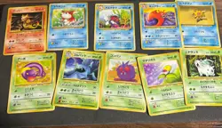 28 Pokemon Card Bulk Japanese Vintage Lot - Image 1