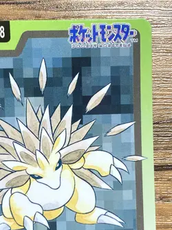 Pokemon Carddass Card Sandslash File No.28 Bandai Pocket Monsters 1997 Japan - Image 4