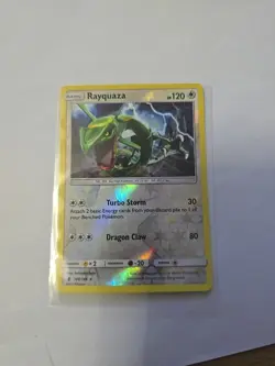 Rayquaza REVERSE HOLO RARE card Guardians Rising 106/145 Pokemon TCG NM 2017 LP - Image 2