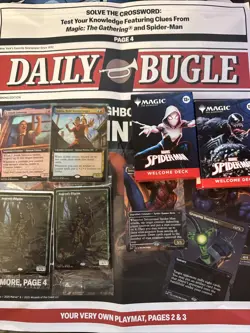 MTG Magic con Atlanta Exclusive Promo Spider-Man Welcome Deck Jonah Jameson Prom - Image 1