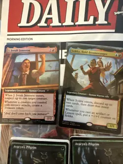 MTG Magic con Atlanta Exclusive Promo Spider-Man Welcome Deck Jonah Jameson Prom - Image 4