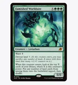 Famished Worldsire - Edge of Eternities (EOE) MTG Mythic Rare #182 | Regular - Image 1