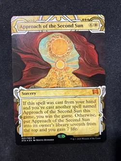 MTG - Approach of the Second Sun (Foil Etched) Strixhaven: Mystical Archives - Image 1