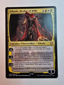 MTG - Dihada, Binder of Wills - 001 - Dominaria United Commander (DMC) - NM - Image 1
