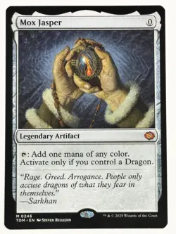 Mox Jasper Tarkir: Dragonstorm 246 NM Magic MTG - Image 1